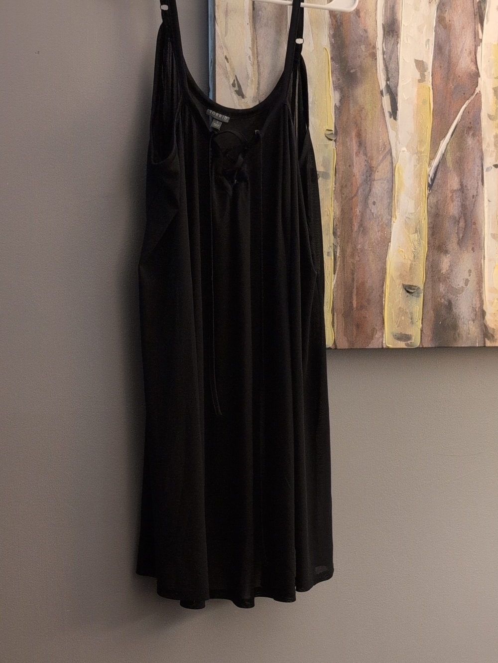 Torrid Size 3 Black Bathing Suit Cover Up Dress